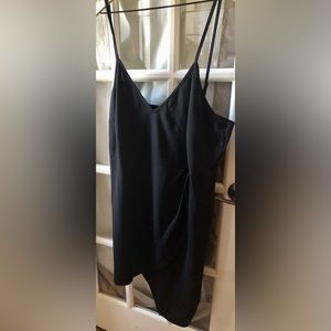 Shein Curve  women’s spaghetti strap black mini dress in size 3XL